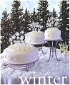Perfect for a winter wedding . I think these cakes are really cute , easy to carry out , and you could have different flavors . 